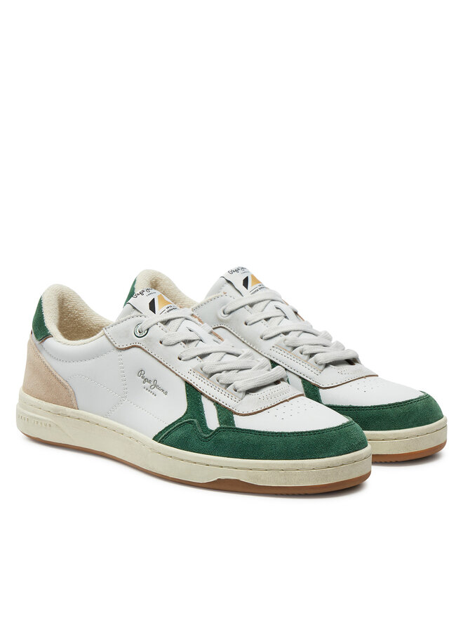 Pepe Jeans Sneakers Pepe Jeans Kore Heritage M PMS00026 Alb