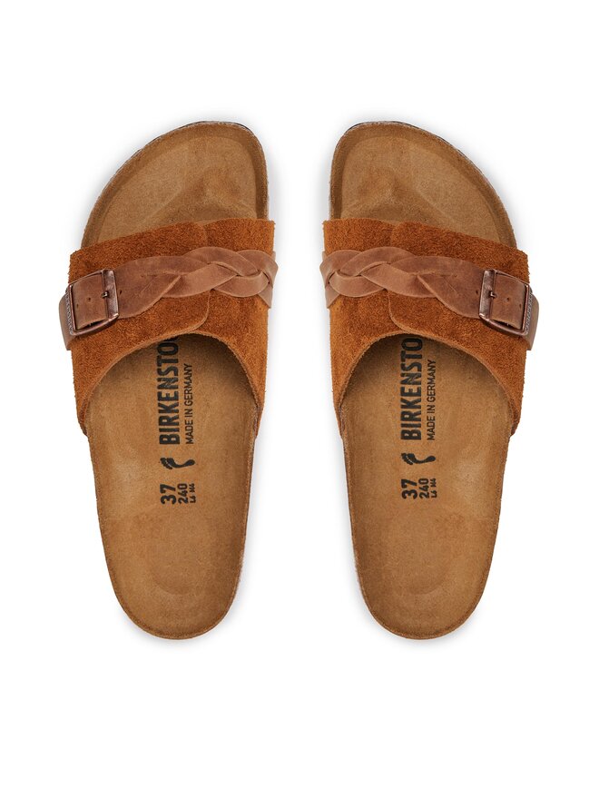 Birkenstock Natikači Birkenstock Oita Braided 1026742 Rjava