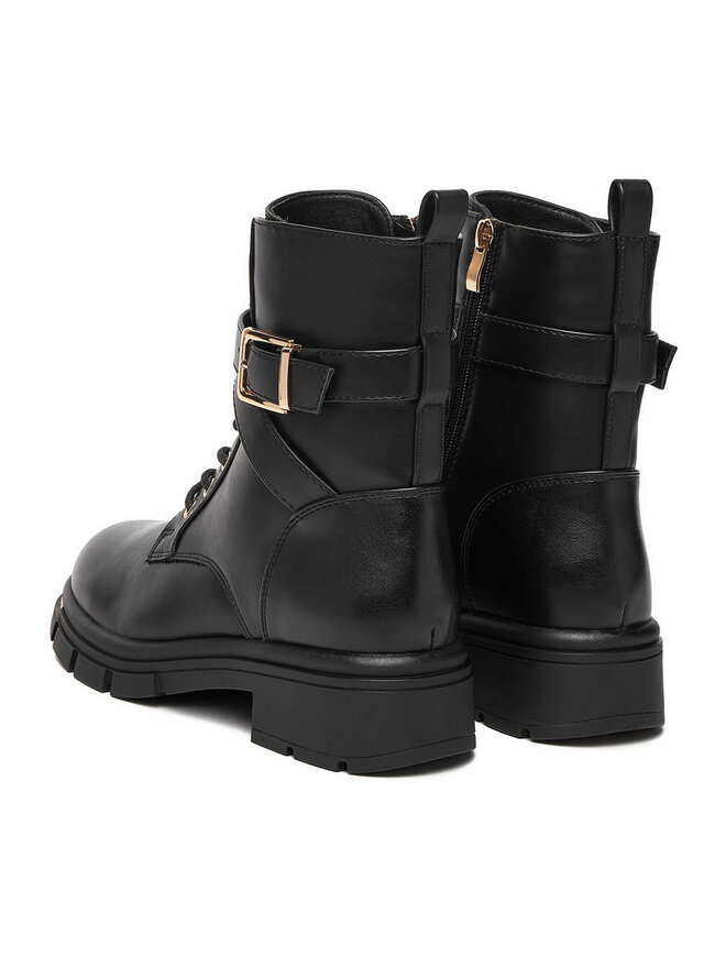 DeeZee Schnürschuhe DeeZee 60187-1 Schwarz