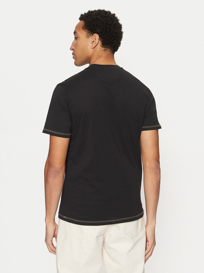 Guess Guess T-Shirt U5RI01 KCAM1 Μαύρο Regular Fit
