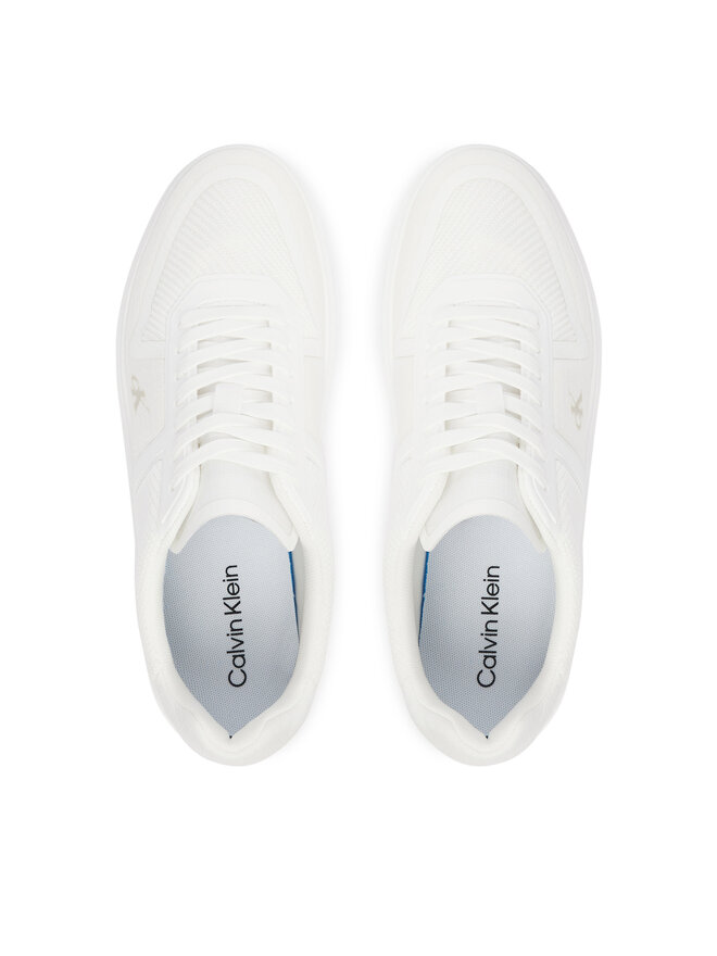 Calvin Klein Sneakers Calvin Klein Classic Cups Laceup Knit HM0HM02130 Weiß