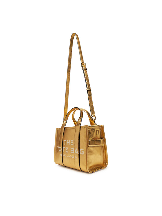 Marc Jacobs Torebka Marc Jacobs The Metallic Small Tote Bag 2F3HTT004H01 Złoty