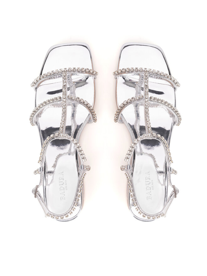 Badura Sandalen Badura JOSEPHE-SL2286-2 Silberfarben