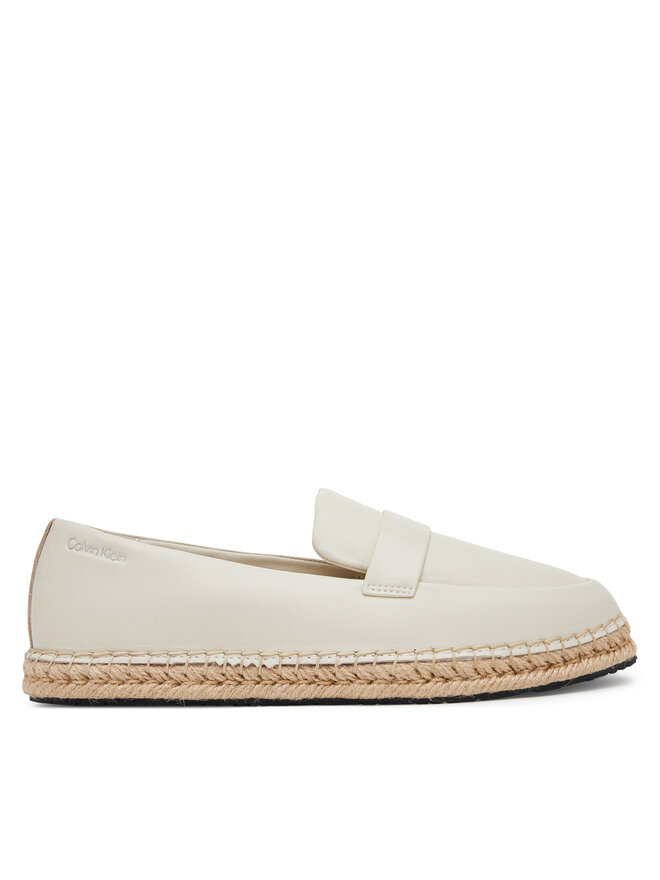 Calvin Klein Espadryle Calvin Klein Espadrille W/Ck Hw - Lth HW0HW02390 Écru