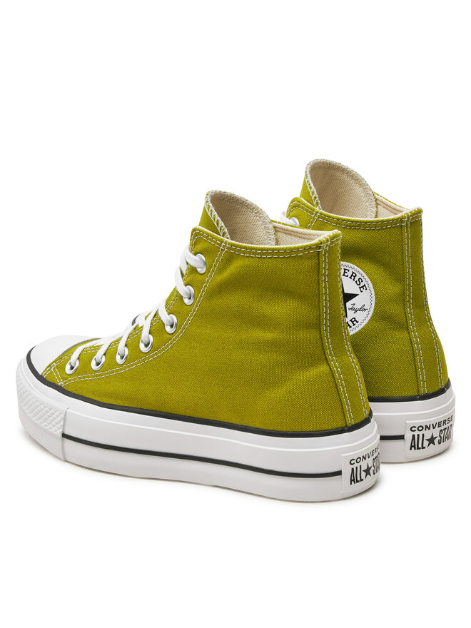 Converse Kedas Converse Chuck Taylor All Star Lift Platform Hi A08286C Zaļš