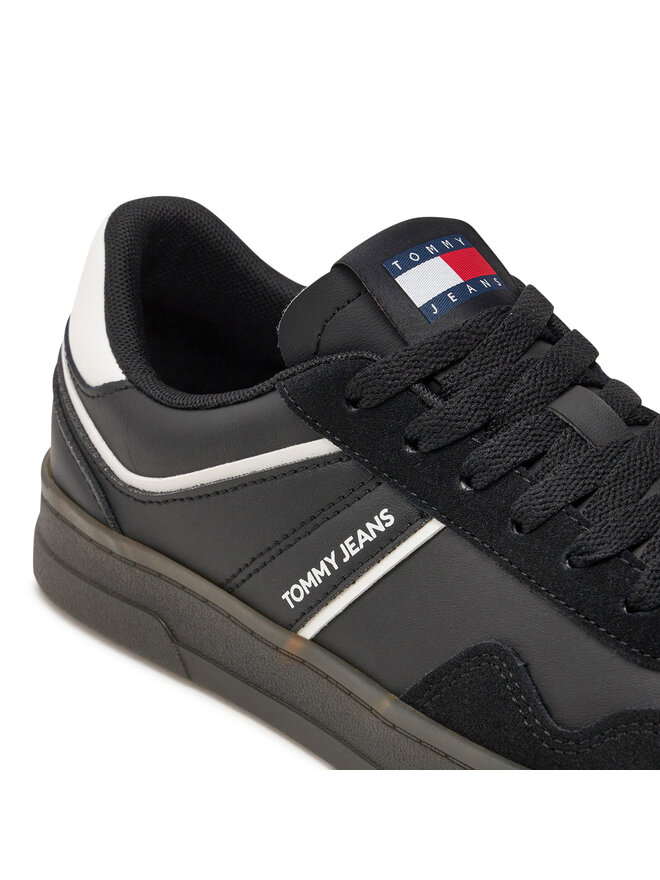 Tommy Jeans Sneakersy Tommy Jeans Tjw Court Sneaker EN0EN02552 Čierna