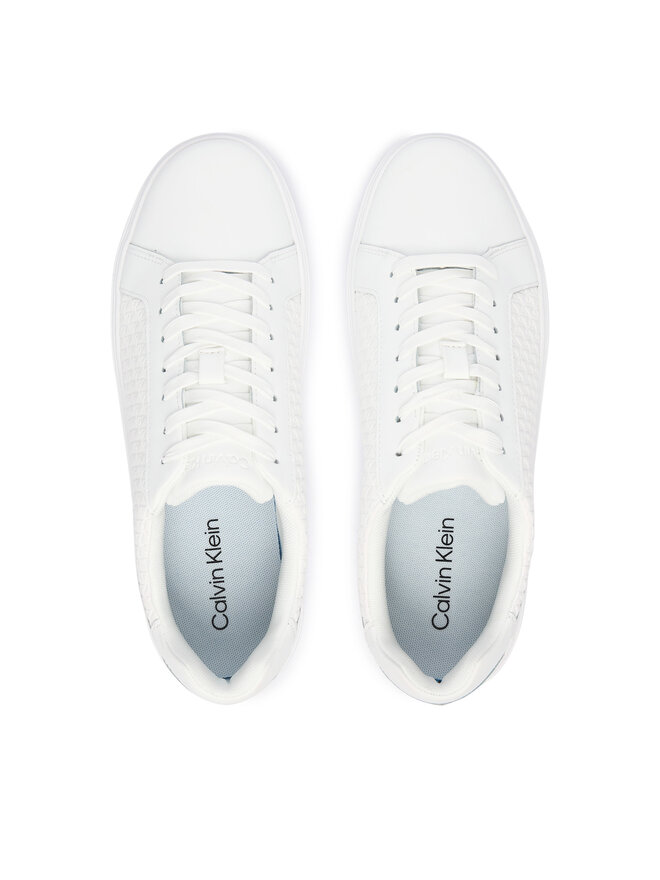 Calvin Klein Jeans Sneakers Calvin Klein Jeans Classic Cupsole Laceup Aop YM0YM01431 Weiß