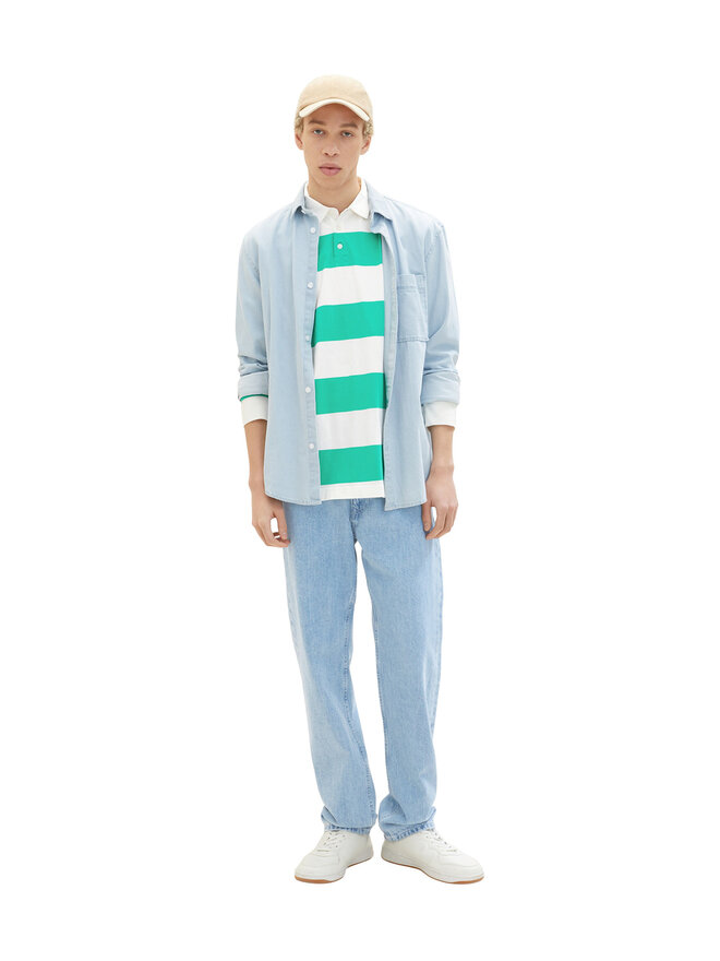 Tom Tailor Denim Tom Tailor Denim Poloshirt 1035281 Grün