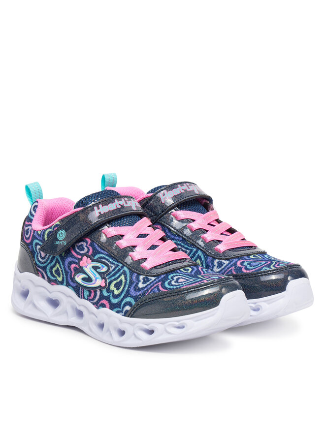 Skechers Sneakers Skechers Heart Lights-Boogie Love 303257L/NVMT Bleumarin