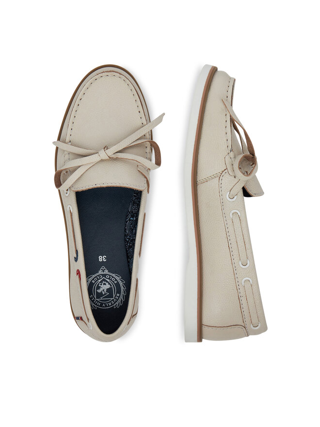 Beverly Hills Polo Club Mokaszin Beverly Hills Polo Club WI16-SKIPER-01 Bézs