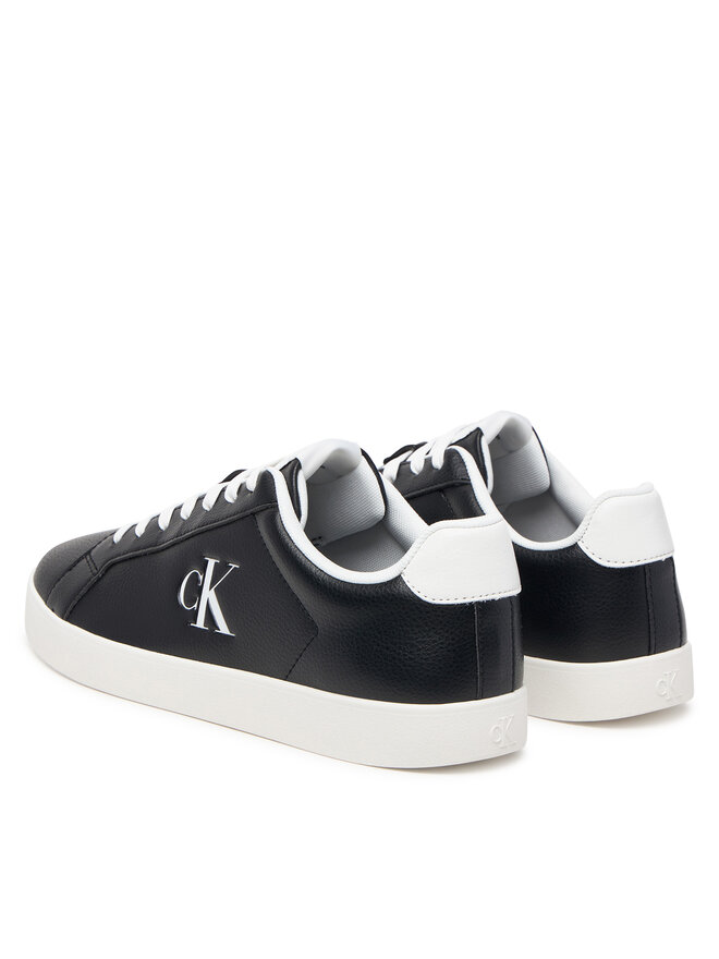 Calvin Klein Sneakers Calvin Klein 3 Cupsole Derby Pu Tmb HM0HM02331 Schwarz
