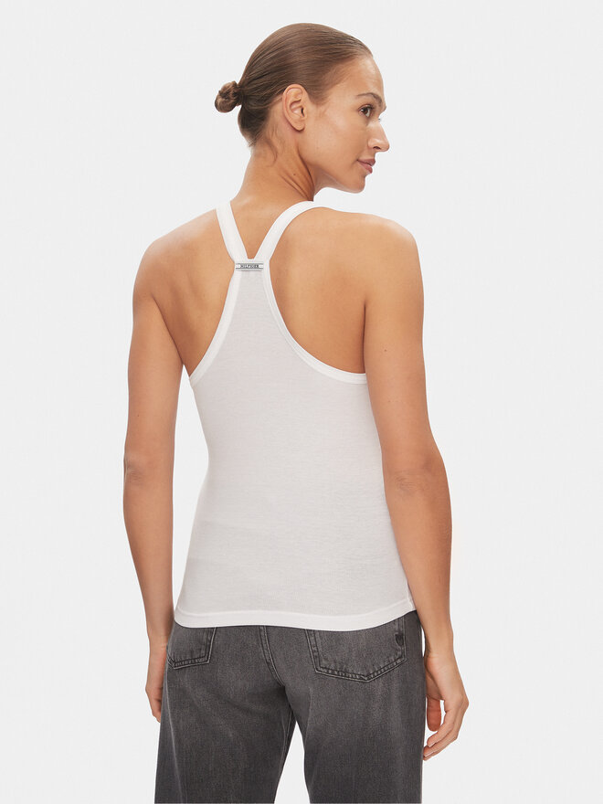 Tommy Hilfiger Tommy Hilfiger Top UW0UW05200 Blanco Slim Fit