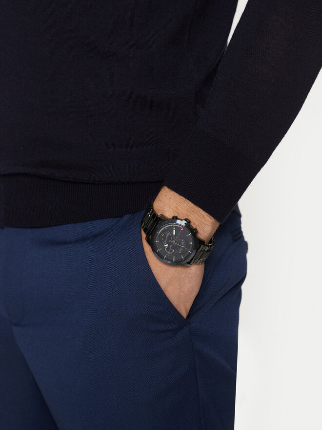 Tommy Hilfiger Zegarek Tommy Hilfiger Jameson 1792049 Czarny