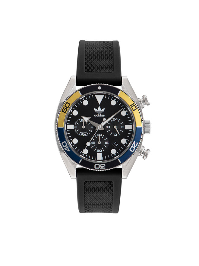 Uhr adidas Originals Edition Two Chrono Watch AOFH23003 Silberfarben eschuhe