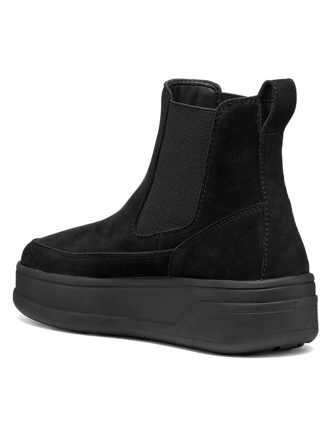 Geox Klassische Stiefeletten Geox D Spherica Ecub-2 D66WVB 32 C9999 Schwarz