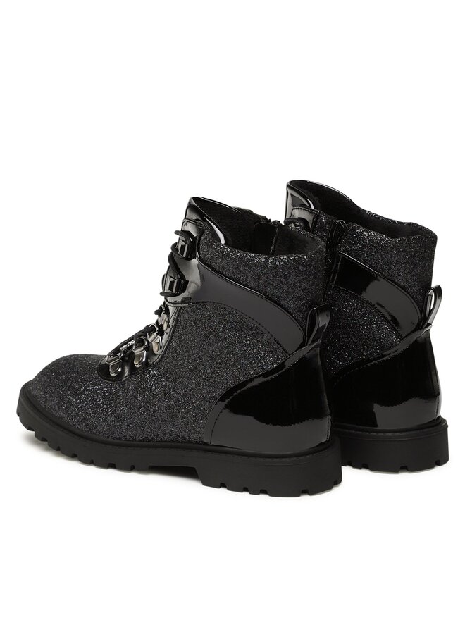 DeeZee Trapper stila apavi DeeZee CS5821-02 Melns
