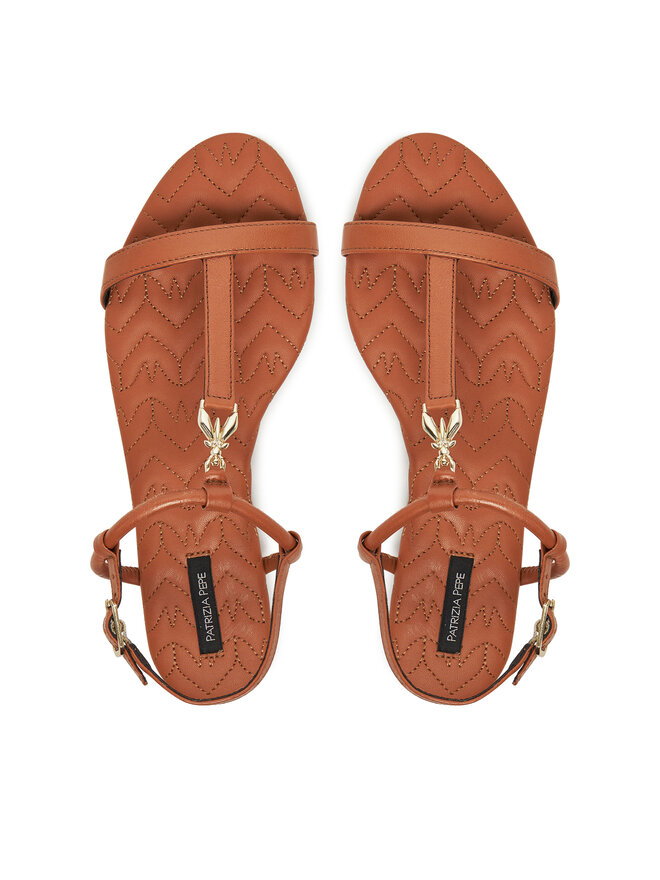 Patrizia Pepe Sandale Patrizia Pepe 8X0025/L048-B815 Smeđa