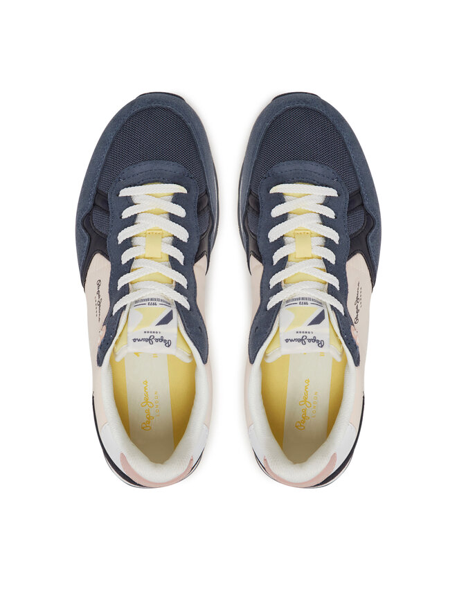 Pepe Jeans Снікерcи Pepe Jeans Brit Camp W PLS40038 Cиній