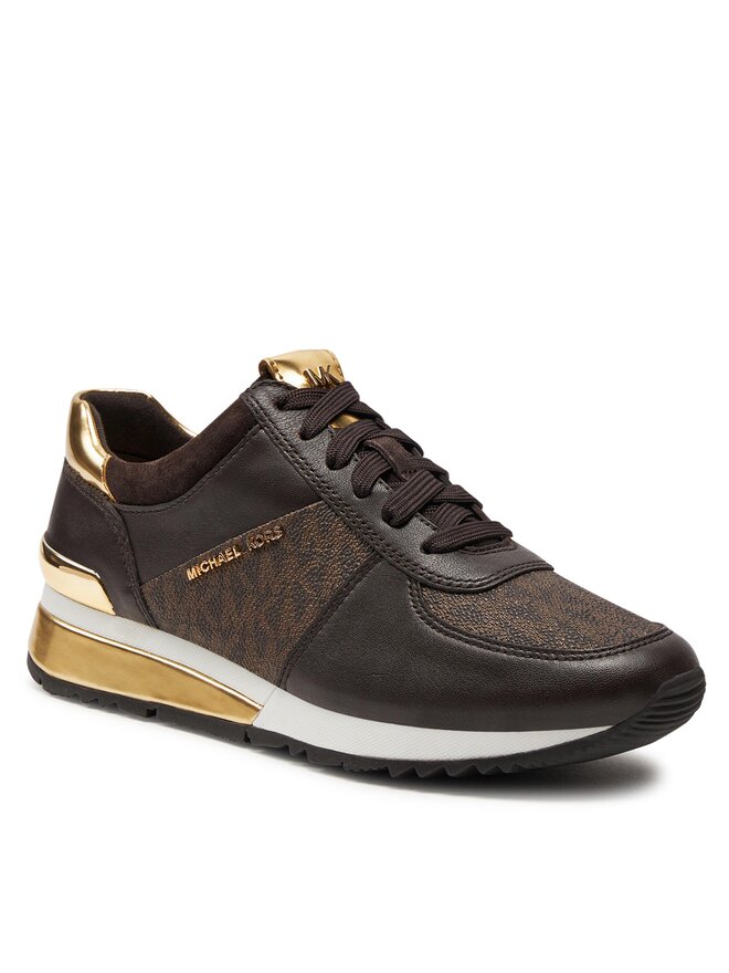 MICHAEL Michael Kors Tenisice MICHAEL Michael Kors Allie Wrap Trainer 43R6ALFP2B Smeđa