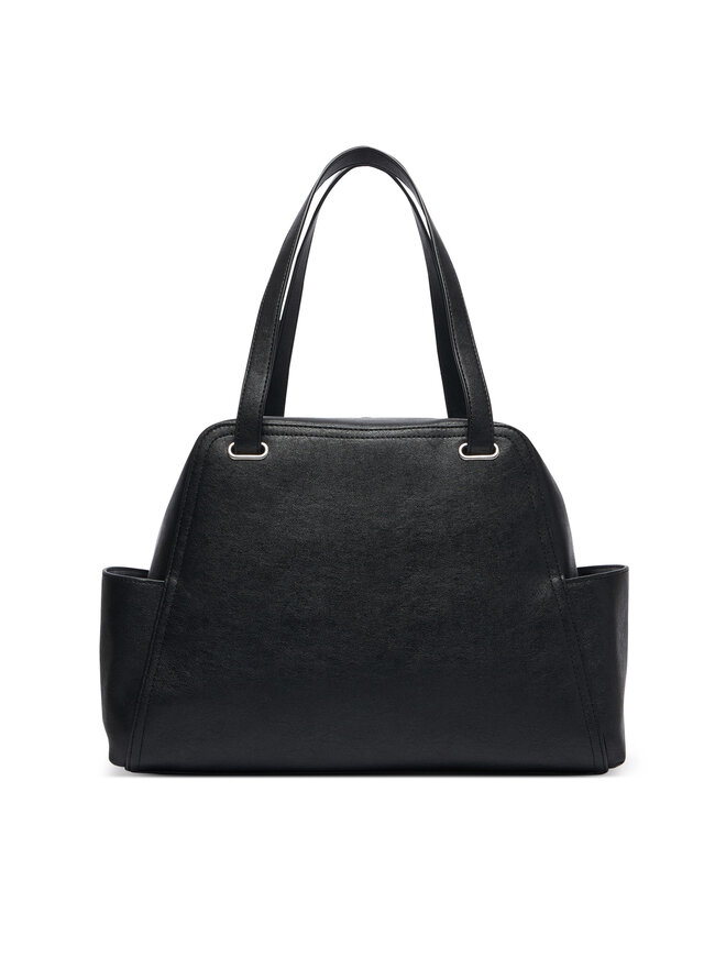 Calvin Klein Handtasche Calvin Klein Pockets Monologo Tote LV04F3689G Schwarz