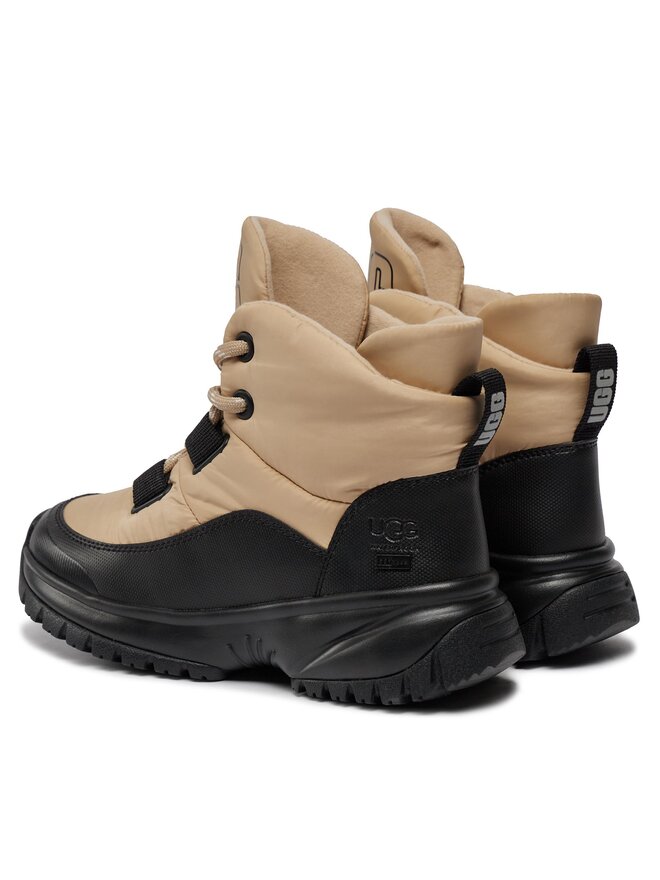 Ugg Μπότες Χιονιού Ugg W Yose Puffer Lace 1143844 Μπεζ