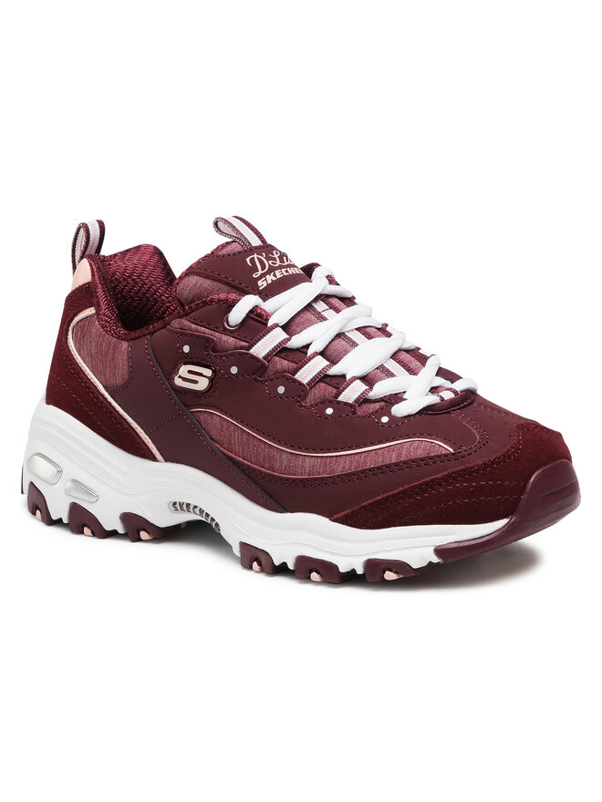 Skechers d'lites 3 homme bordeaux hot sale