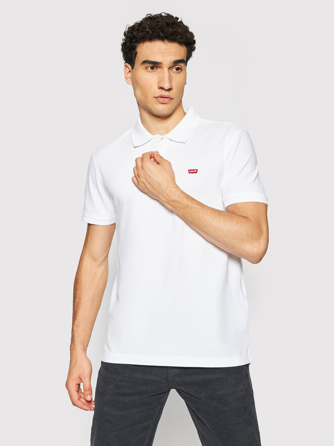 Levi's® Levi's® Poloshirt Standard Housemarked 35883-0003 Weiß Regular Fit
