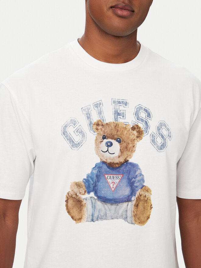 Guess Guess T-Shirt M6YI75K5409 Weiß Regular Fit