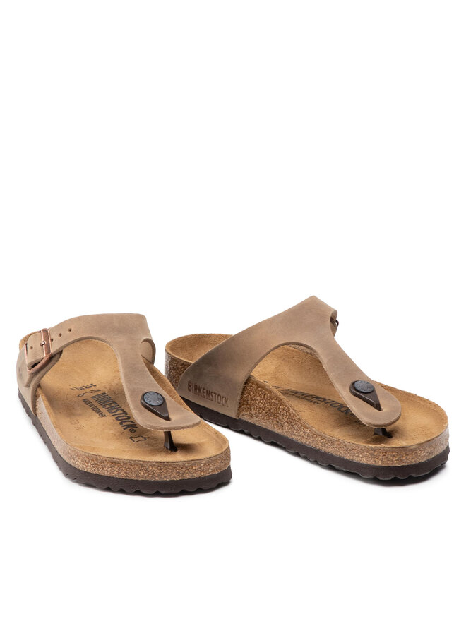 Birkenstock Zehentrenner Birkenstock Gizeh Bs 0943811 Braun
