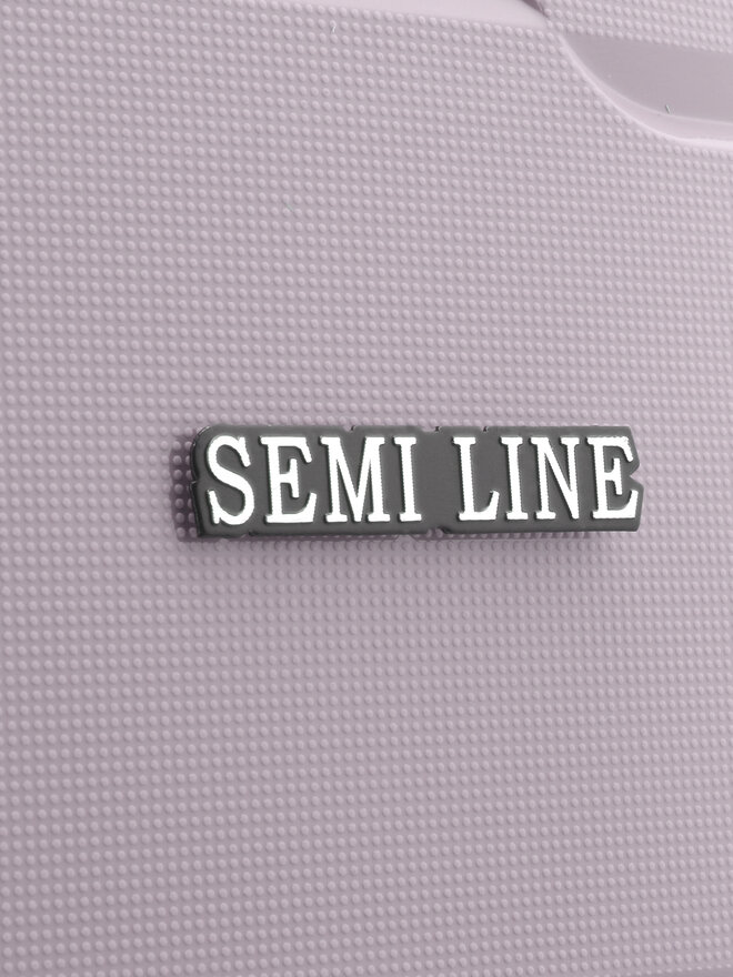 Semi Line Μεσαία Βαλίτσα Semi Line T5793-2 Ροζ