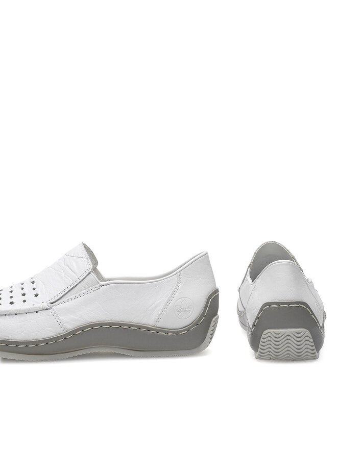Rieker Mocassini Rieker L1765-80 Bianco