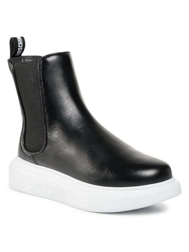 LOVE MOSCHINO Bokacsizma LOVE MOSCHINO JA15504G0BJA0000 Fekete