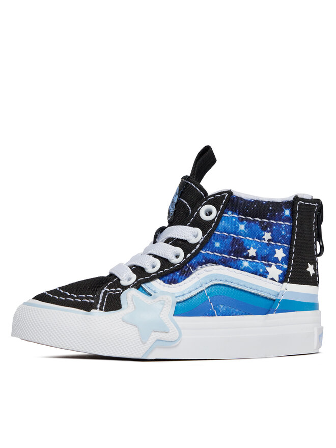 Sneakers Vans Sk8 Hi Zip Rainbow Star VN000BVNY611 Schwarz eschuhe