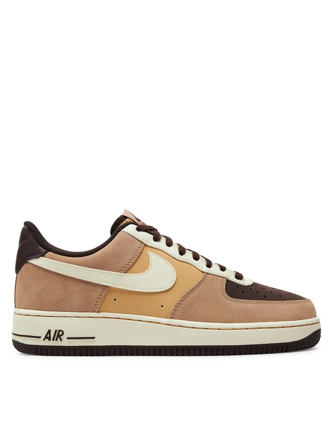 Sneakersy Nike Air Force 1 '07 LV8 EMB FB8878 200 Brązowy
