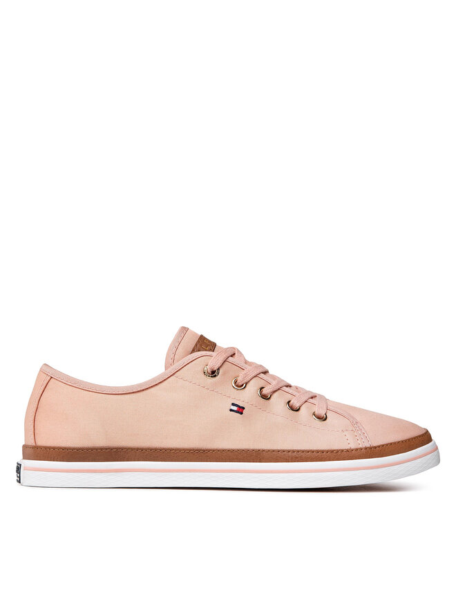 Tommy Hilfiger Sneakers aus Stoff Tommy Hilfiger Iconic Kesha Sneaker FW0FW02823 Rosa