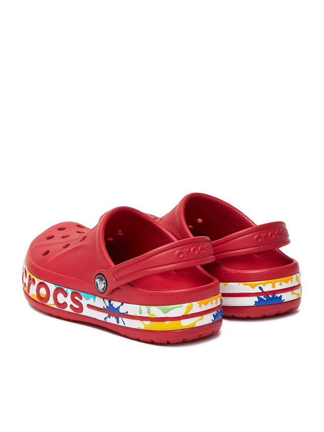 Crocs Klapki Crocs C-BAYABAND CLOG K 211682-6EN Czerwony