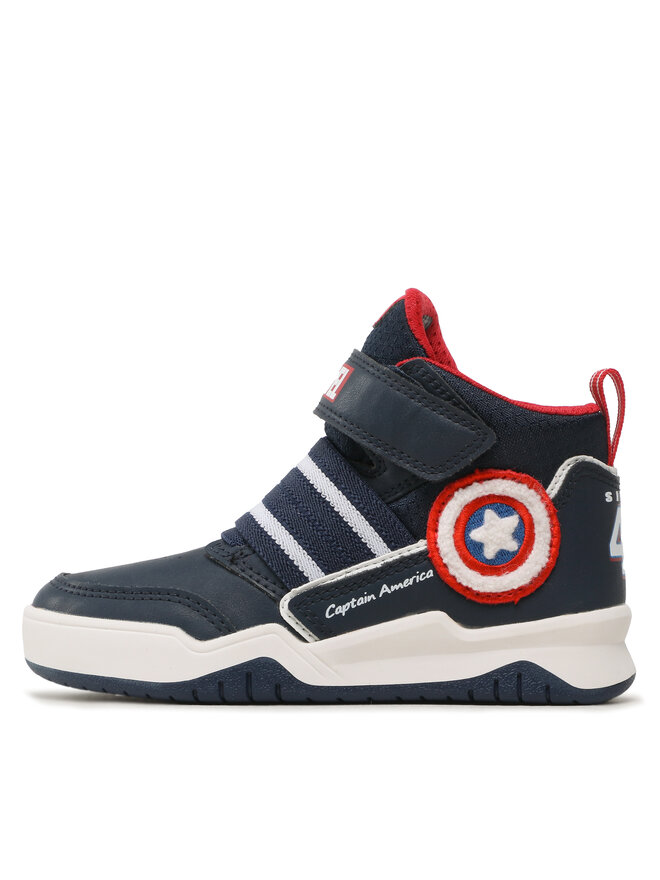 Geox J Perth Boy E Sneakers, maat 40, Blauw, 40 EU