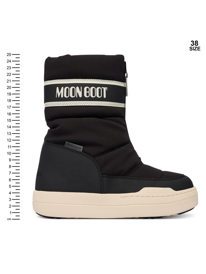 Moon Boot Schneeschuhe Moon Boot Jr Park Zip High Wp 80D3440080 D Schwarz