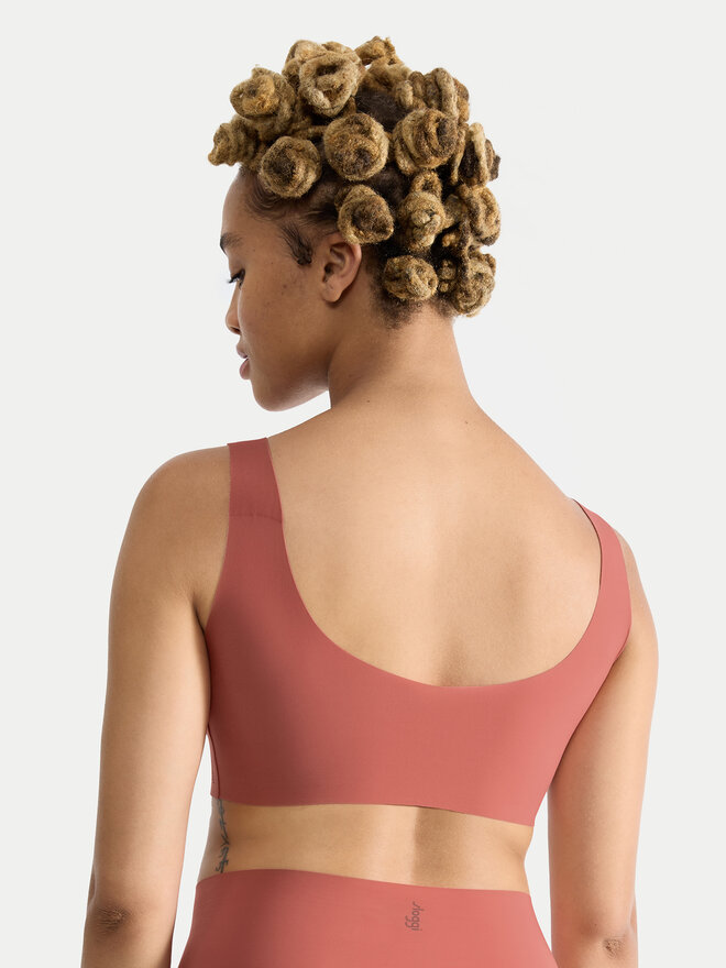 Sloggi Sloggi Top de sujetador Zero Feel 10217786 Naranja