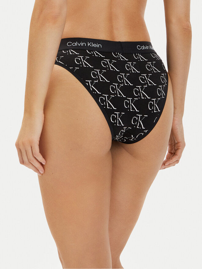 Calvin Klein Underwear Calvin Klein Underwear Klassischer Damenslip 000QF7222E Schwarz