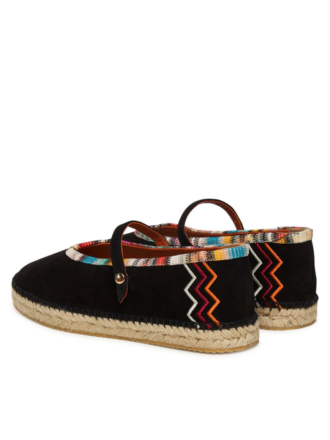 M Missoni Espadryle M Missoni Lola MWB012_001 Czarny