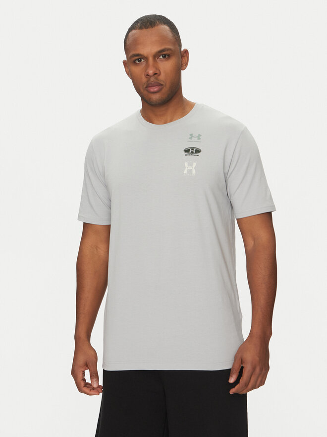 Under Armour Under Armour T-Shirt EVOL Logo 1390165 Γκρι Regular Fit