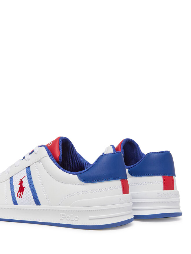 Polo Ralph Lauren Sneakersy Polo Ralph Lauren Heritage Court III T-Toe RL02475103 Biela