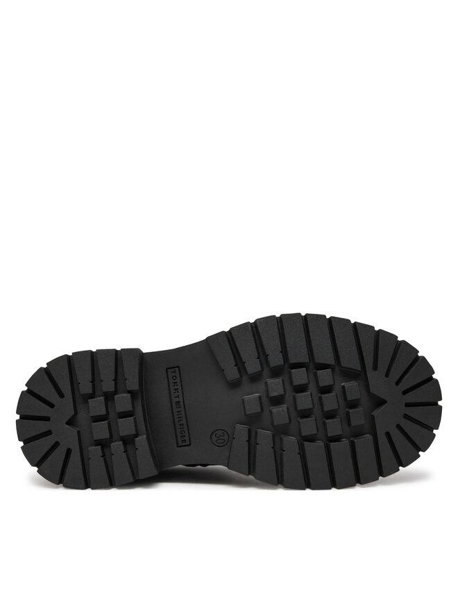 Tommy Hilfiger Туристически oбувки Tommy Hilfiger Lace-Up Bootie T3A5-33569-1351 M Черен