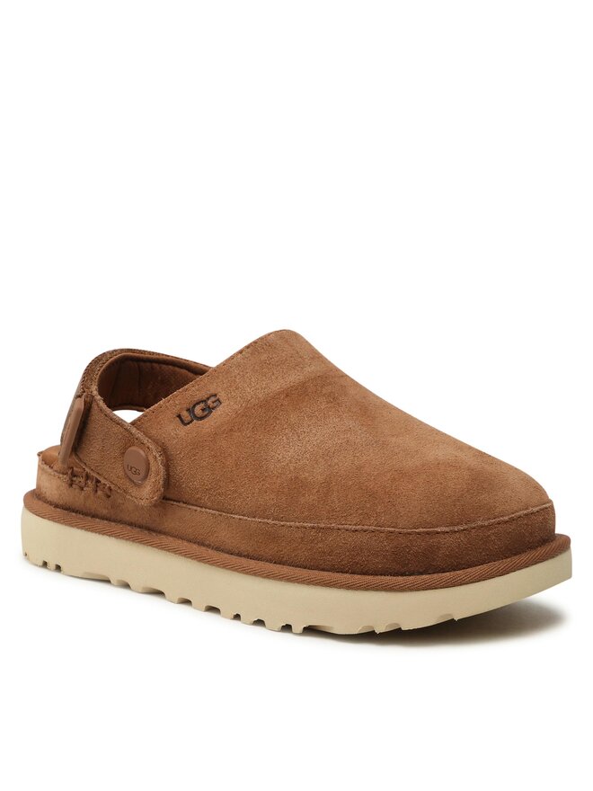 Ugg Pantoletten Ugg W Goldenstar Clog 1138252 Braun