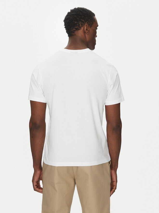 Save The Duck Save The Duck T-Shirt DT0825M BESY20 Λευκό Regular Fit
