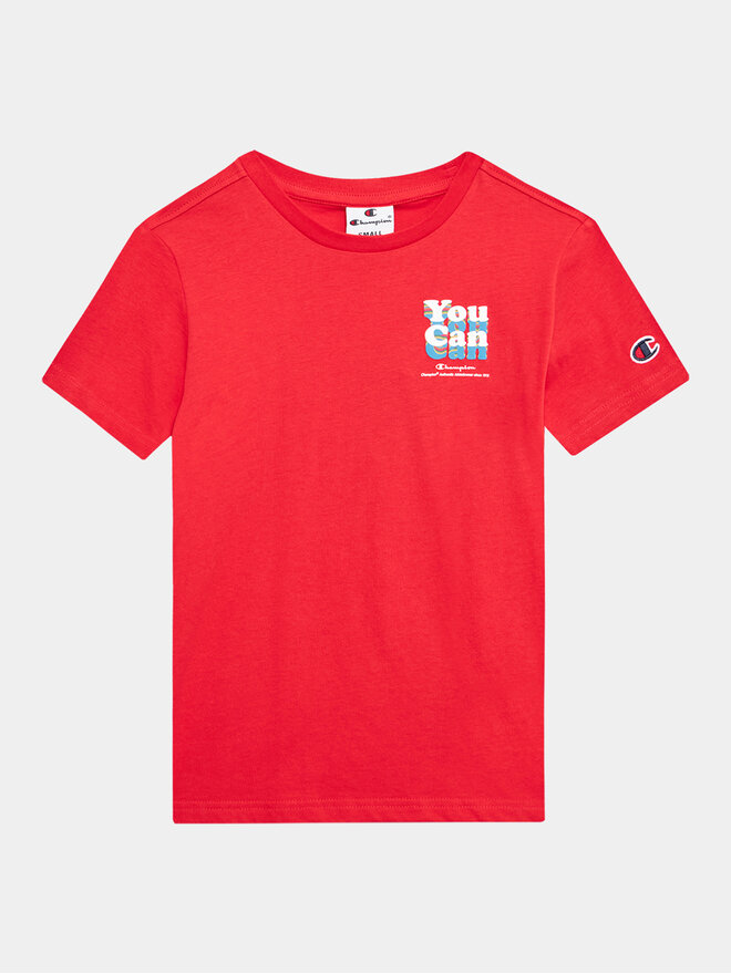 Champion Champion Póló 306374 Piros Regular Fit