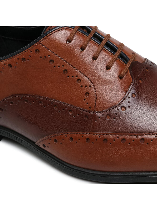 Clarks Туфлі Clarks Bampton Rhodes 261547877 Коричневий