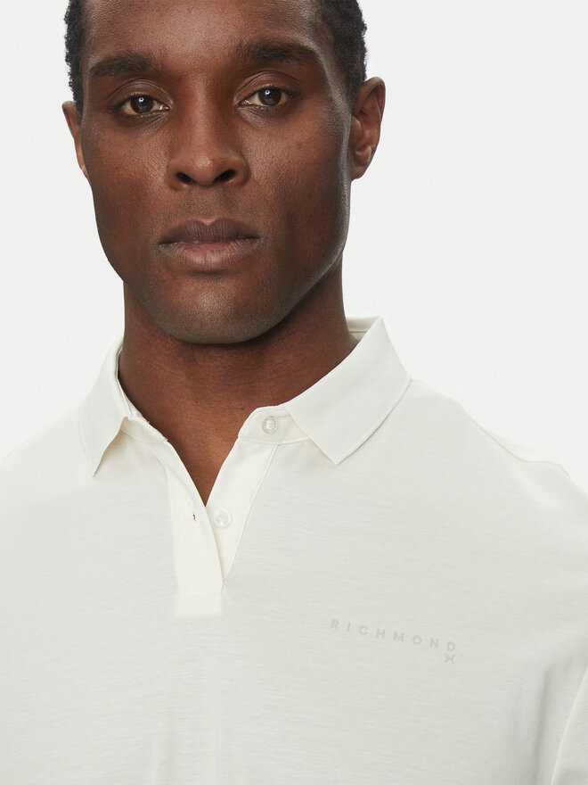 Richmond X Richmond X Poloshirt UMP25333PO Weiß Regular Fit
