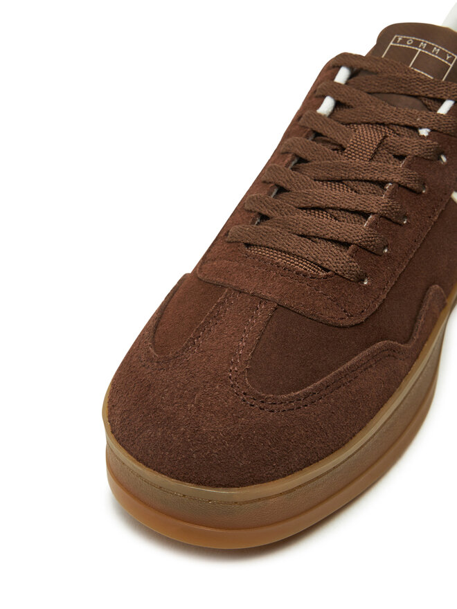 Tommy Jeans Αθλητικά Tommy Jeans The Greenwich Suede EM0EM01516 Καφέ